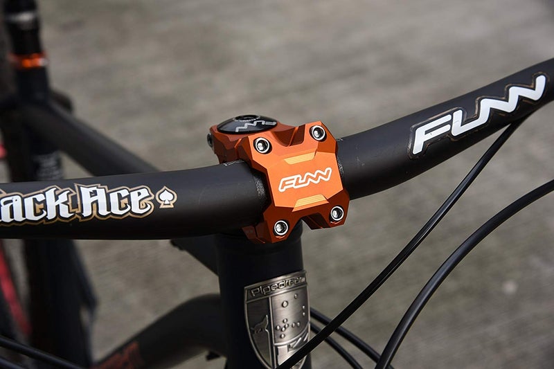 Funn Strippa EVO MTB Stem, Bar Clamp 35mm (Length 45mm, Blue) - Image 5